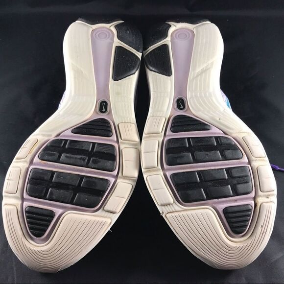 Xlnt Nike Lunarglide 5 light purple turquoise 9 - Picture 5 of 7